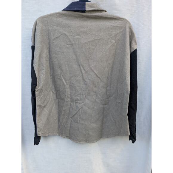 Gigi Laurent Umgee Women's Color Block Corduroy Button Down Jacket Sz Small NWT - Picture 3 of 6